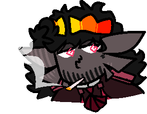 A picture of 2k with a cigarette in his mouth.
